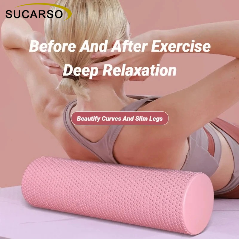 Yoga Fitness Body - 30x10cm EVA Textured Foam Roller Muscle