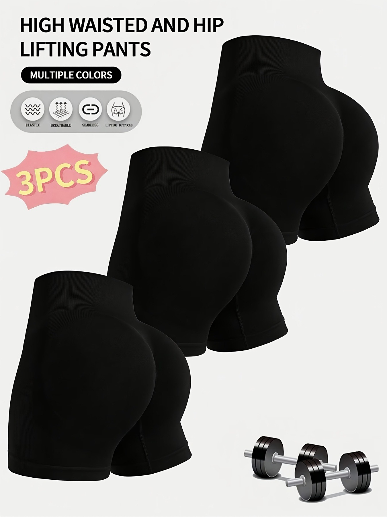 Yoga & Fitness Classes By Niharika Zirakpur Reviews - 3 Pack Women High Waist Yoga