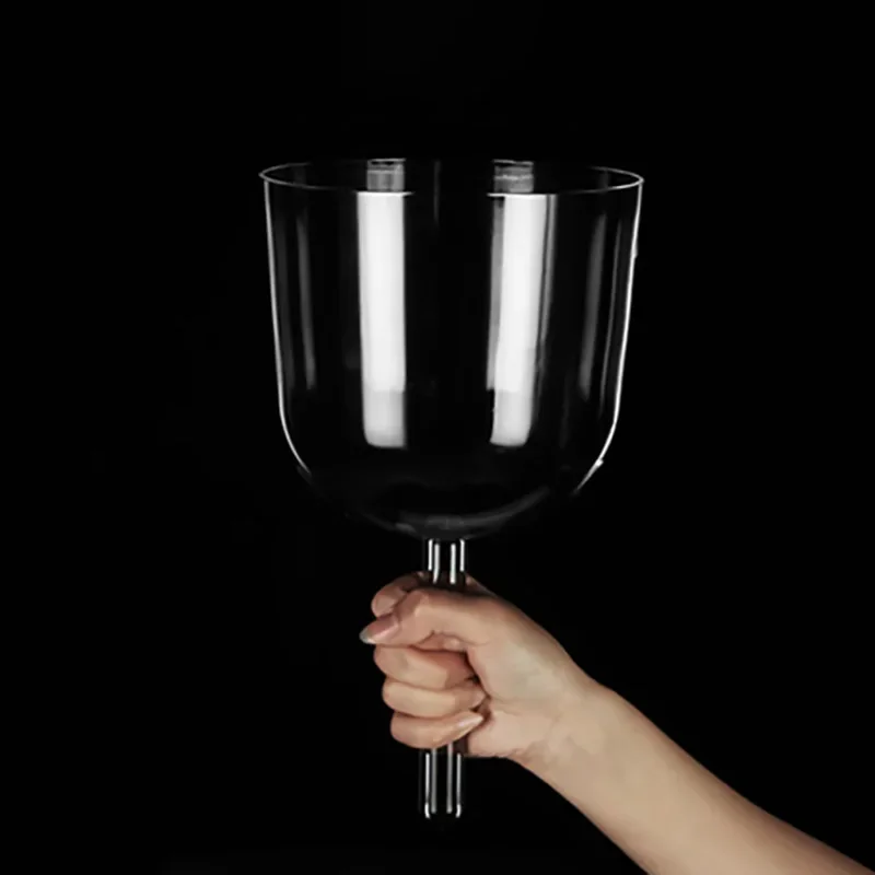 Yoga Fitness Wear - Crystal Bowl Transparent Tibetan Singing Bowls
