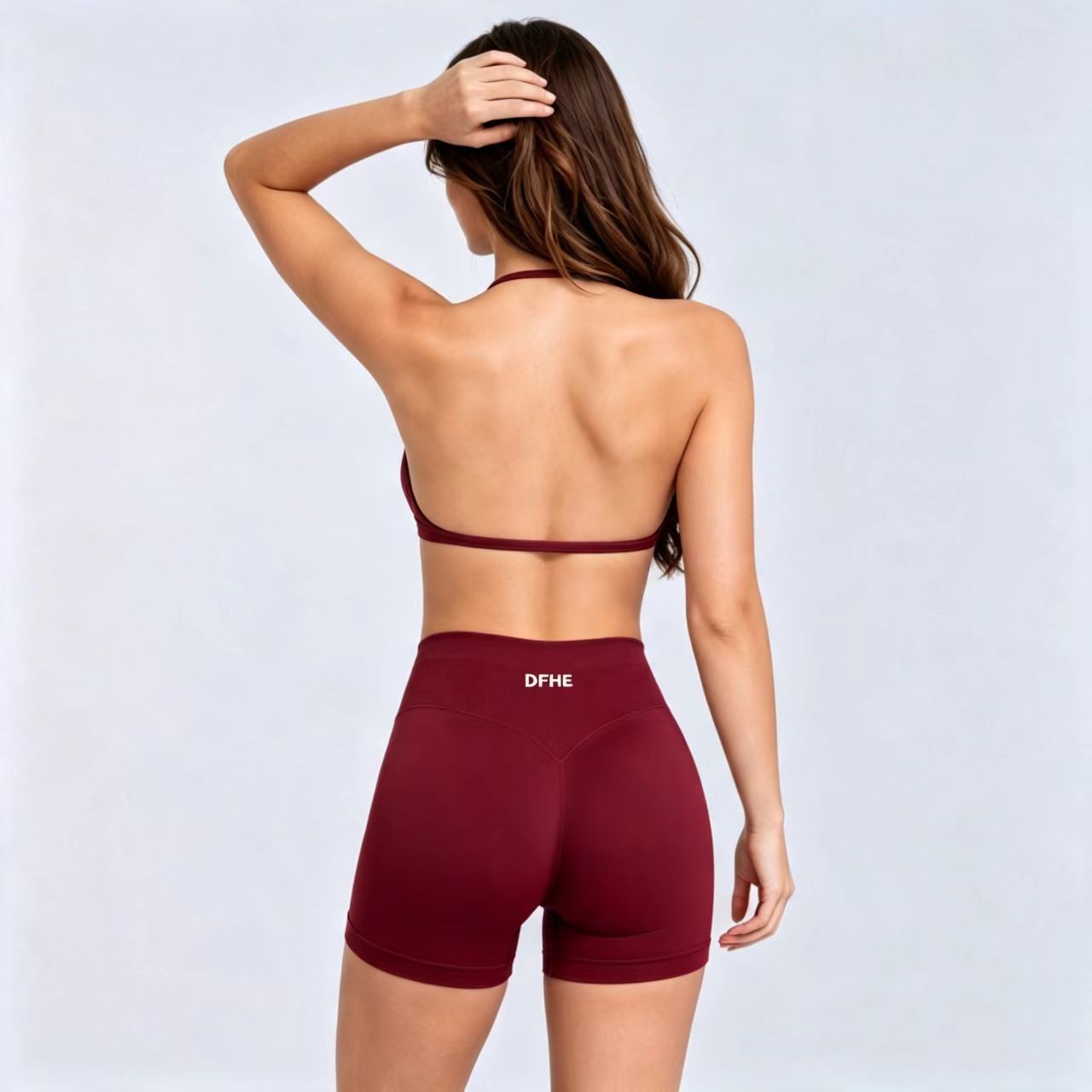 Yoga Fitness Leggings - DFHE Women's High Waist Fitness Workout
