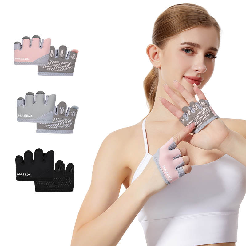 Pair of Fitness Fingerless Glo - Yoga Fitness & Nutrition Llp review and price