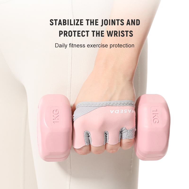 Pair of Fitness Fingerless Glo - Yoga Fitness & Nutrition Llp review and price