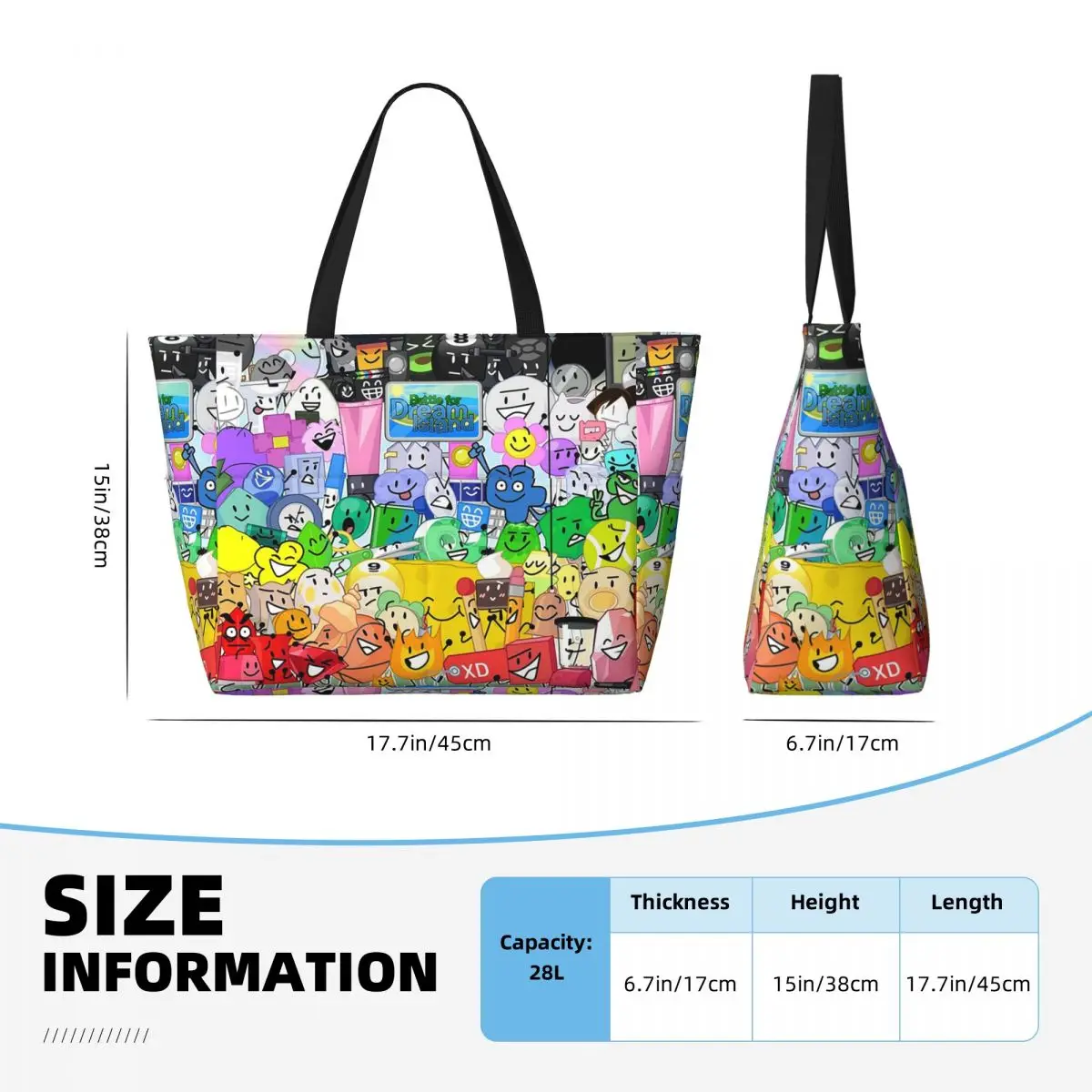 BFDI Group Picture Beach Tote  - Yoga Fitness Group review and price