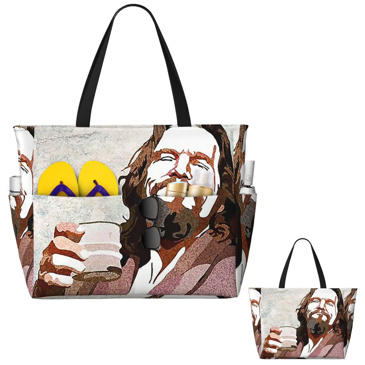 Big Lebowski Dude Portrai Beac - Yoga Fitness Dude review and price