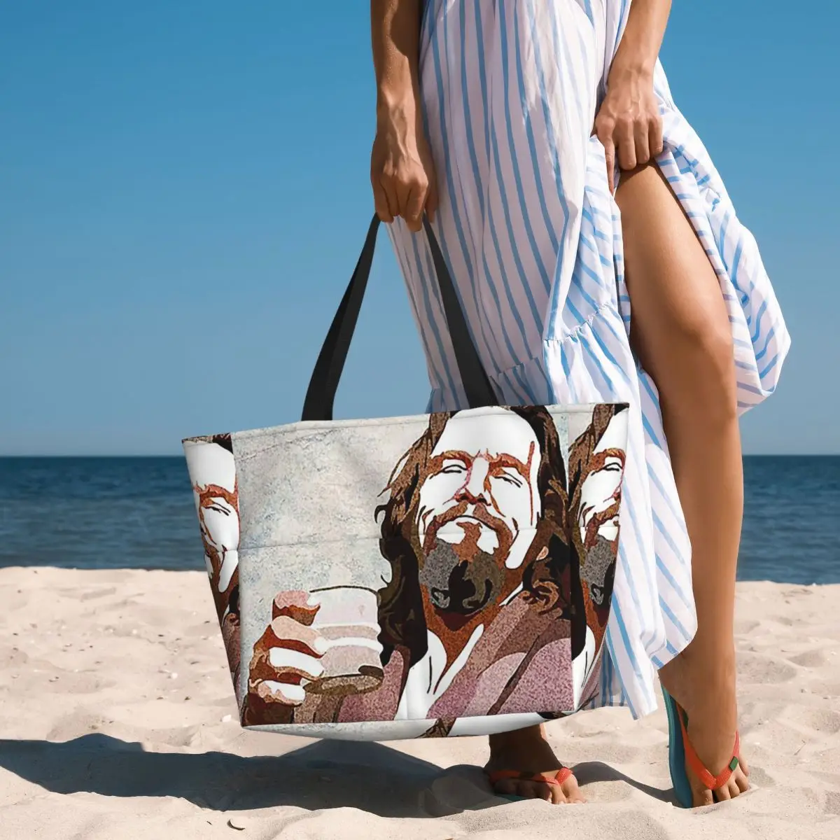 Big Lebowski Dude Portrai Beac - Yoga Fitness Dude review and price
