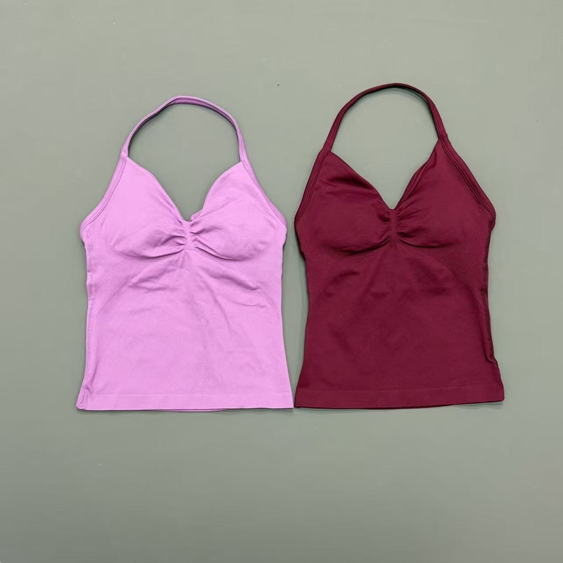 Gym Women Sports Tank Top Seam - Yoga Fitness Tapis review and price