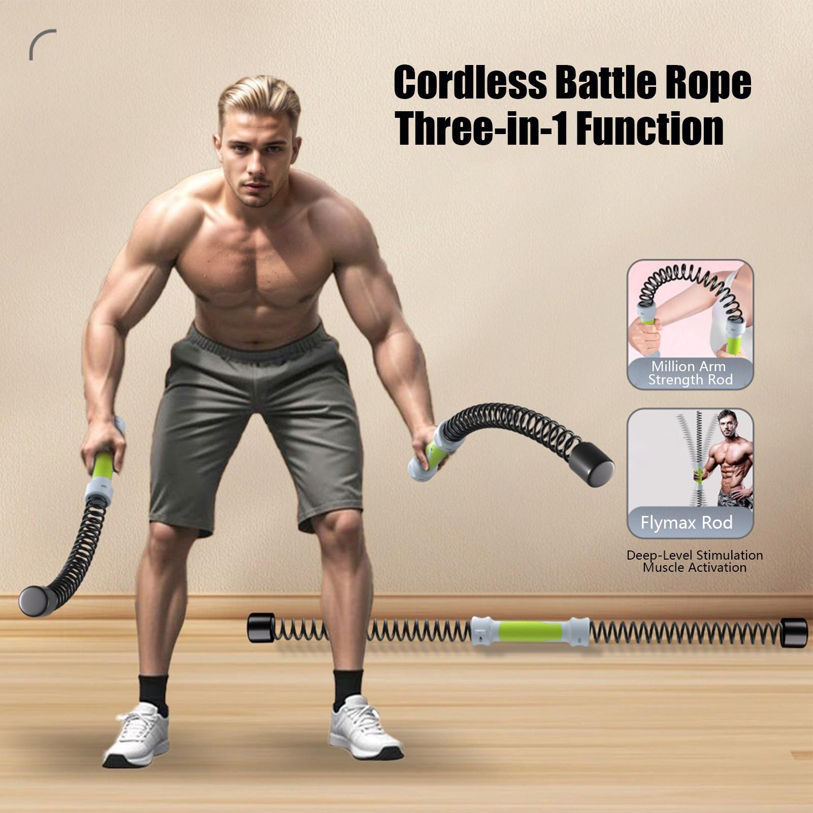 Portable Battle Ropes Training - Battle Rope Exercise review and price