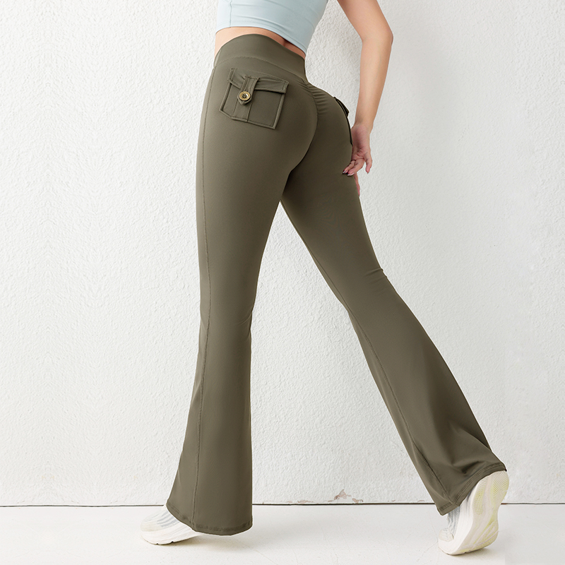 Solid Color Butt Lifting Gym F - Yoga Fitness Leggings review and price