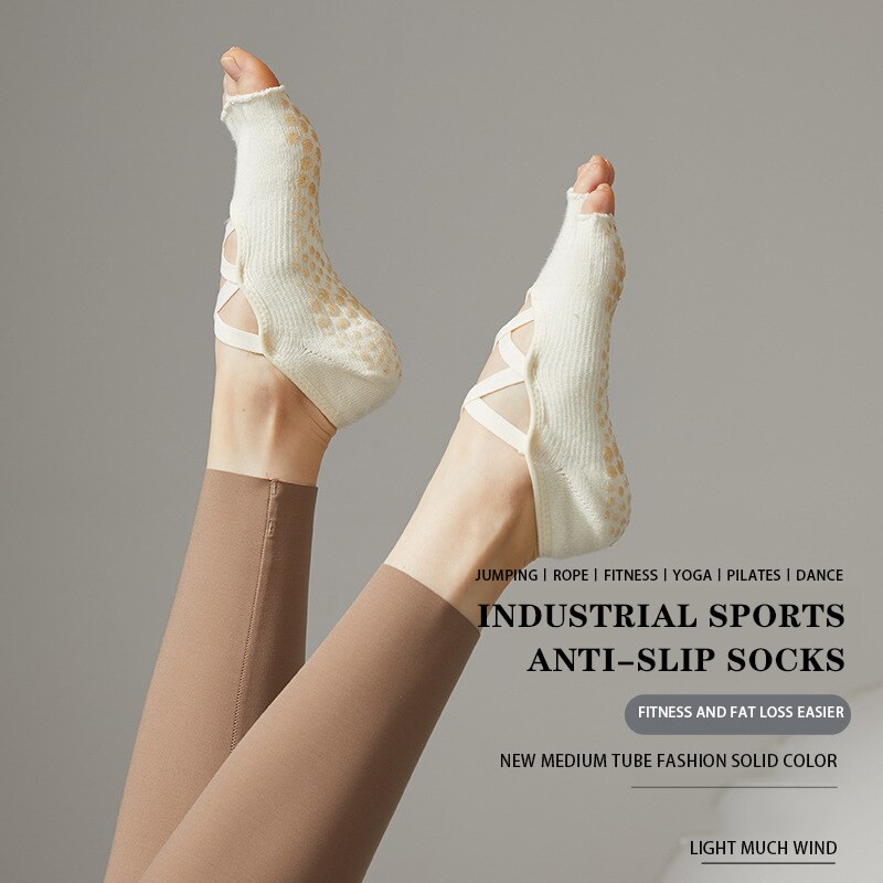 Ladies Yoga Socks Non Slip Gri - Yoga Fitness For Men review and price
