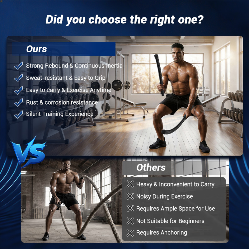 UMAY Ropeless Battle Rope, Low - Battle Rope Exercise review and price