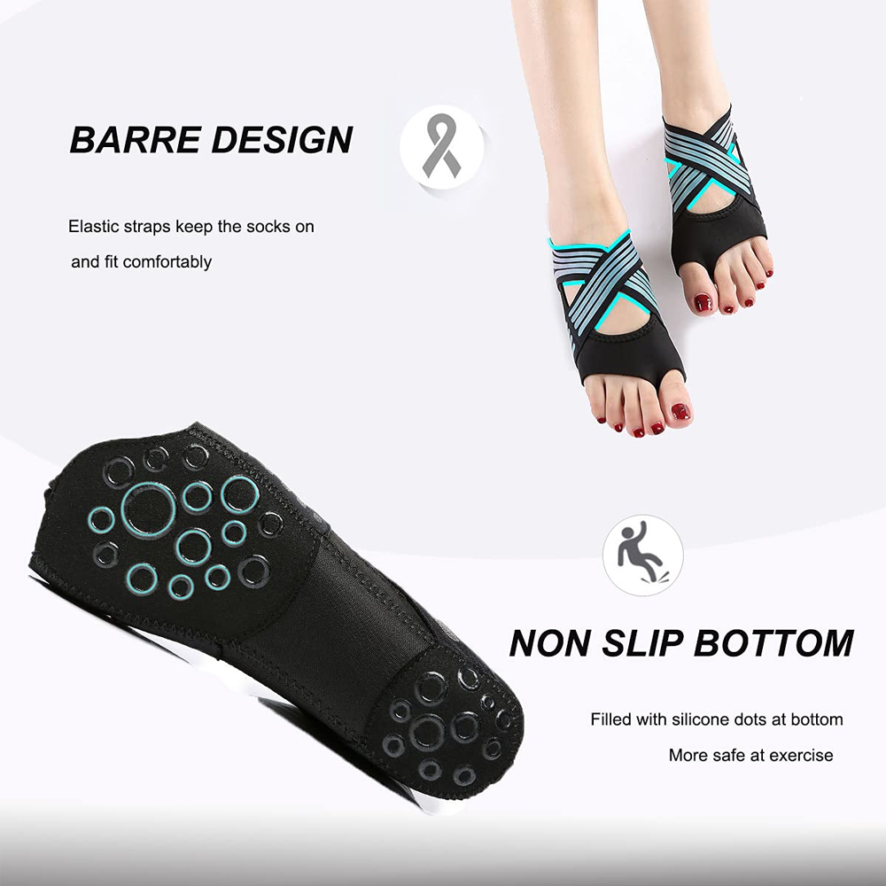 1Pair Women Non-Slip Toeless G - Yoga Dance & Fitness Center Llc review and price