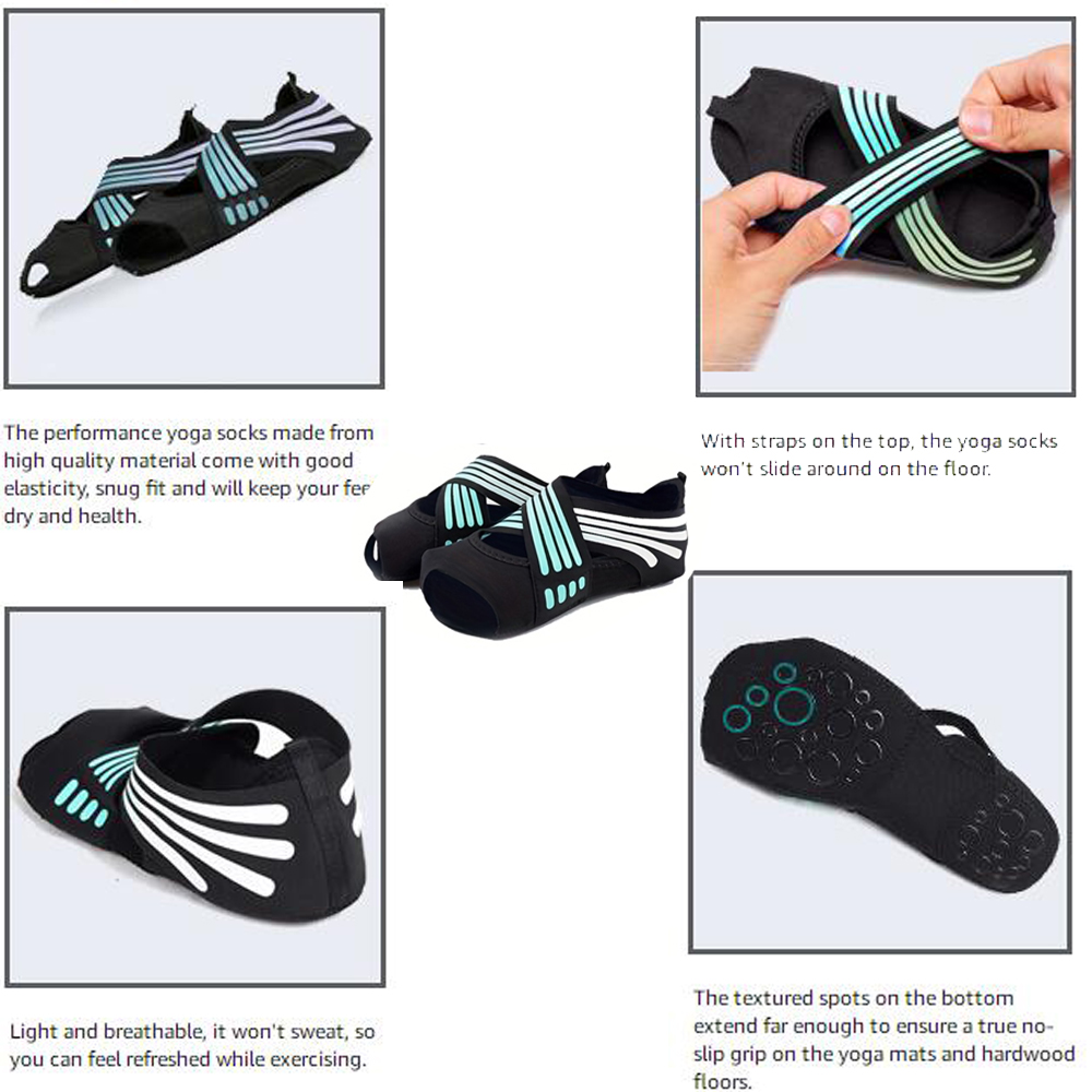 1Pair Women Non-Slip Toeless G - Yoga Dance & Fitness Center Llc review and price