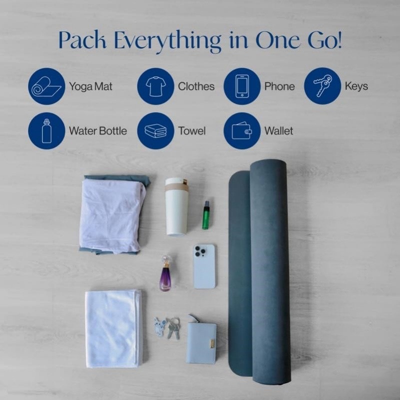 Yoga bag, yoga mat storage bac - Yoga Fitness & Nutrition Llp review and price