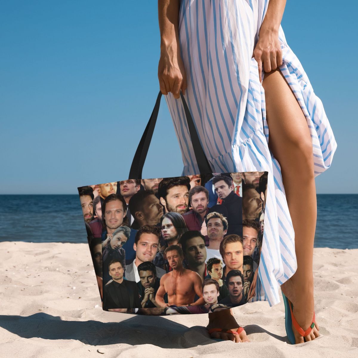 Sebastian Stan Photo Collage B - Yoga Fitness Gym Photos review and price
