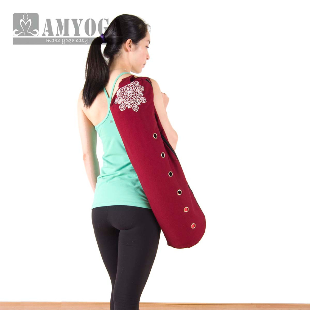 Canvas Yoga Mat Bag Single Sho - Yoga Fitness & Nutrition Llp review and price
