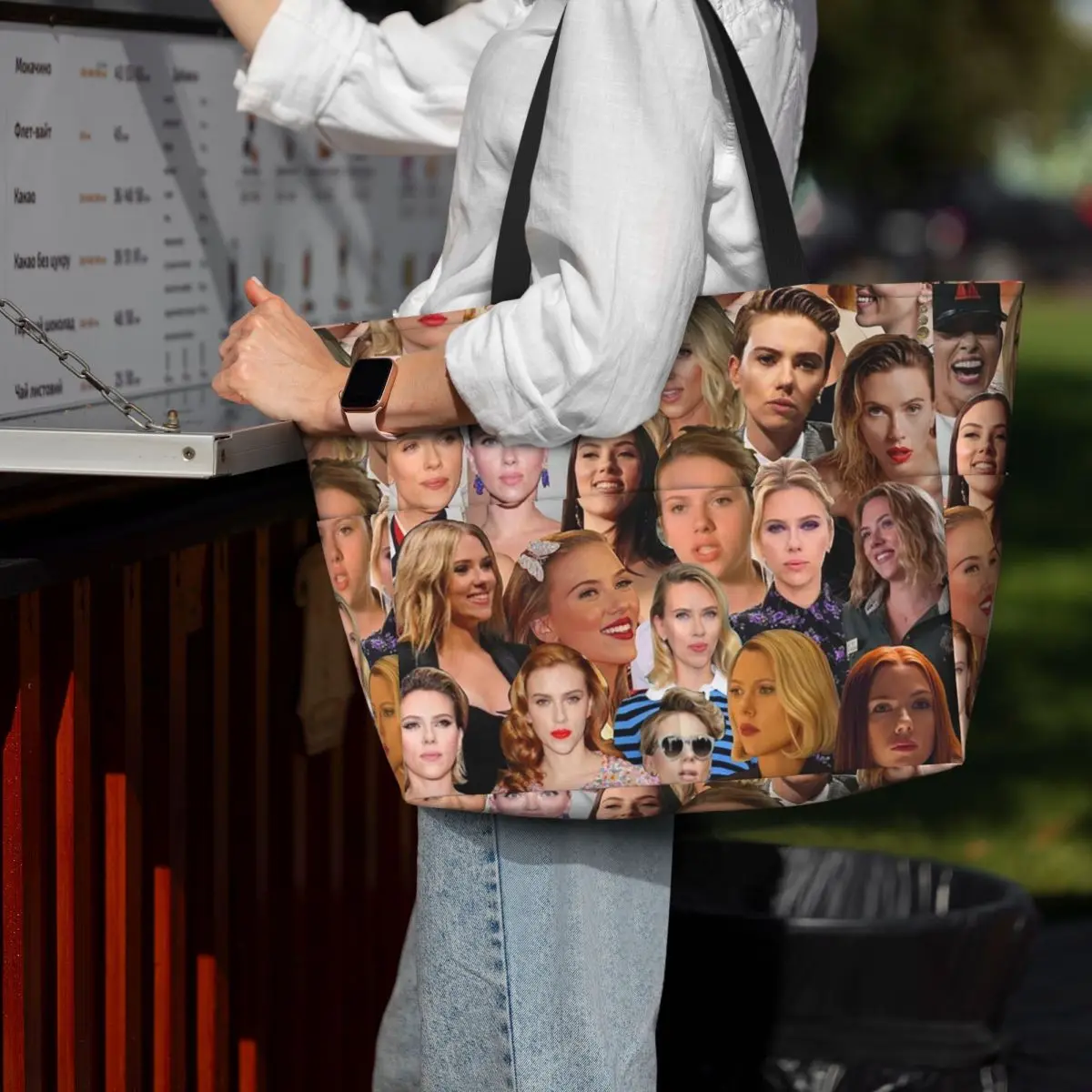 Scarlett Johansson Photo Colla - Yoga Fitness Gym Photos review and price