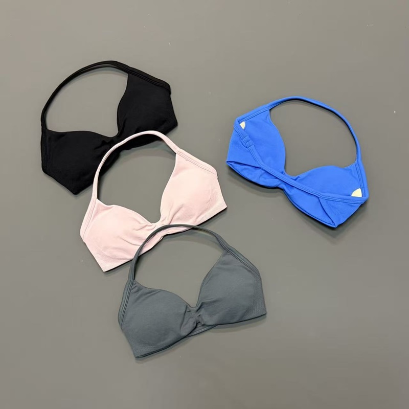 Women Halter Sports Bra V-Neck - Yoga Fitness Tapis review and price