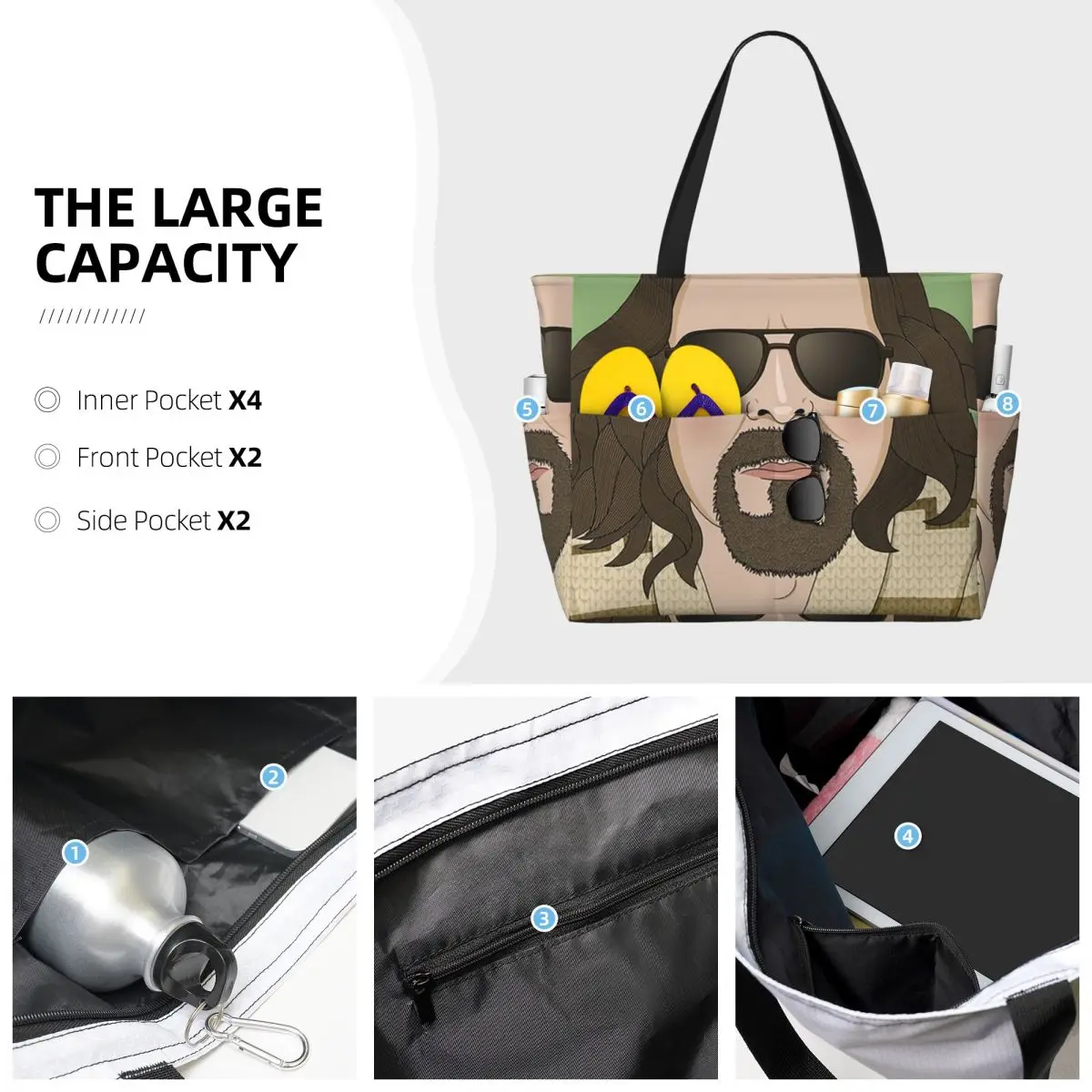 The Dude- The Big Lebowski Bea - Yoga Fitness Dude review and price