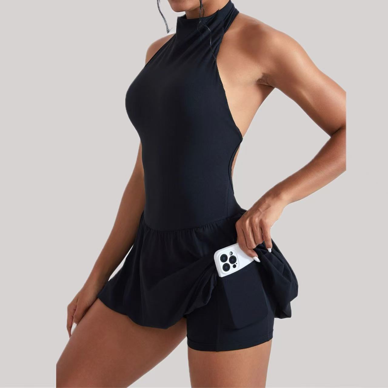 Ningyu High Neck Golf Tennis D - Yoga Fitness Group review and price