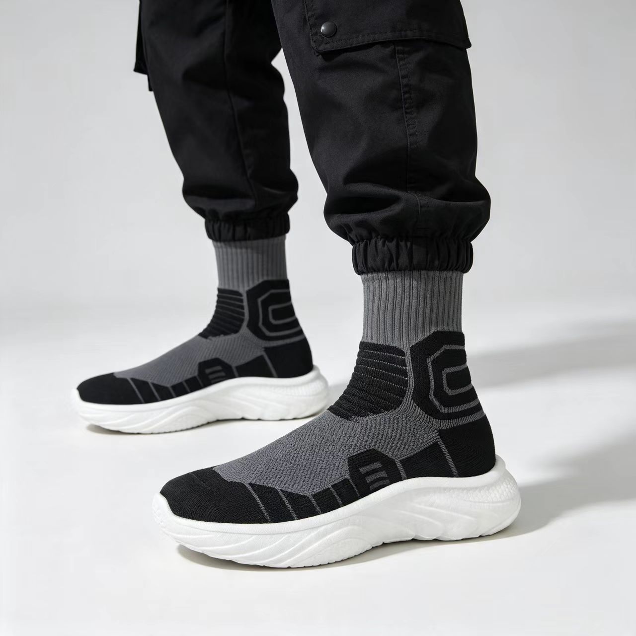 Men High‑Top Sock Training Sho - Yoga Fitness For Men review and price