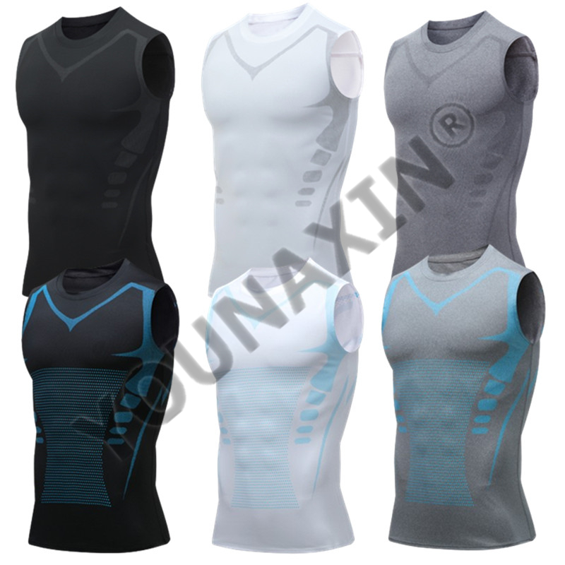 3 Pieces Men's Sleeveless T-Sh - Yoga Fitness For Men review and price