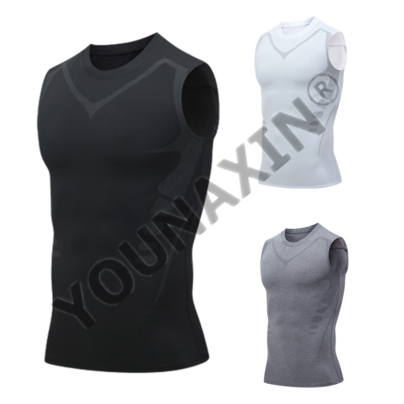 3 Pieces Men's Sleeveless T-Sh - Yoga Fitness For Men review and price