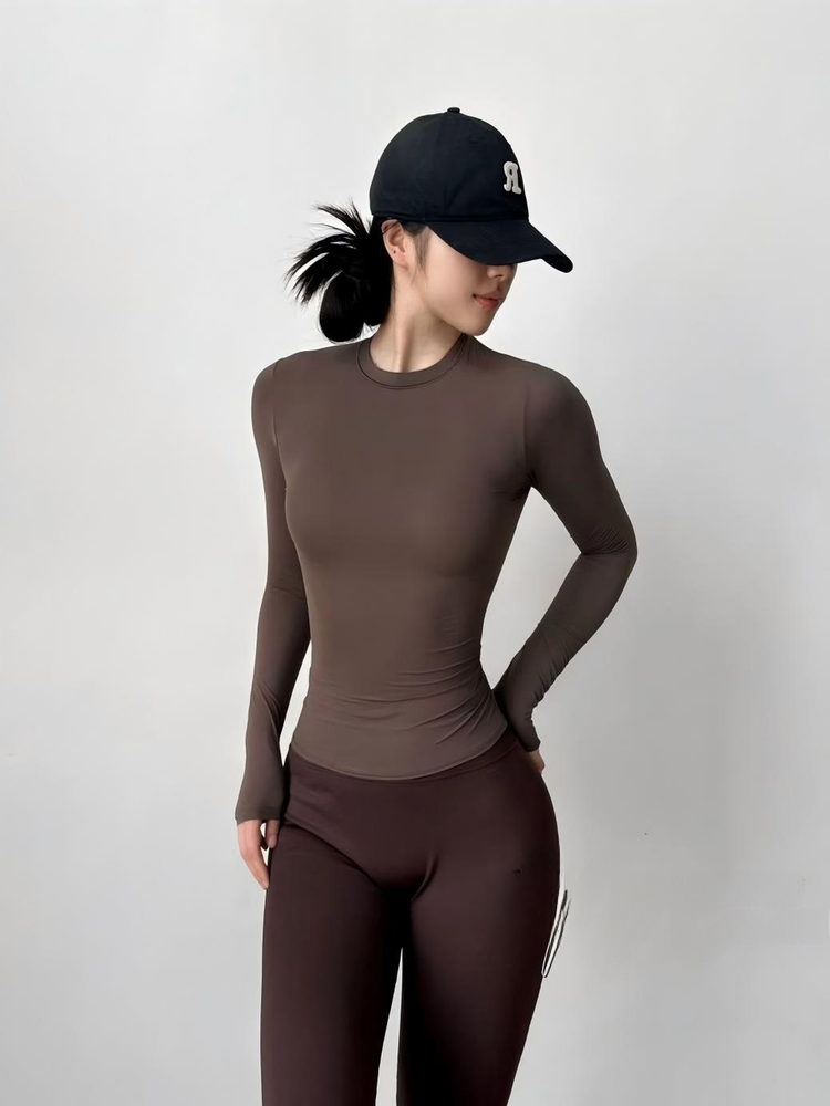 Slim Fit Long Sleeve Yoga Fitn - Yoga Fitness Wear review and price